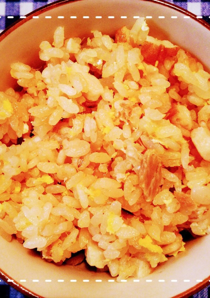 炊飯器で簡単！ちくわの炊き込みチャーハン-レシピのメイン写真
