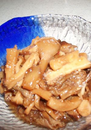 簡単！レンジできのこキンピラ-レシピのメイン写真