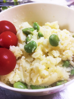 簡単 コクうま 枝豆ポテトサラダ-レシピのメイン写真