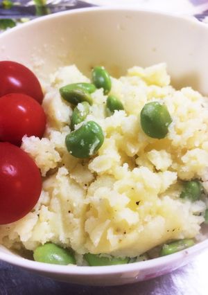 簡単 コクうま 枝豆ポテトサラダ-レシピのメイン写真