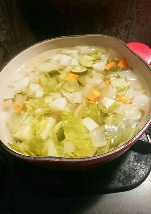 春の重ね煮スープ☆取り分け離乳食-レシピのメイン写真