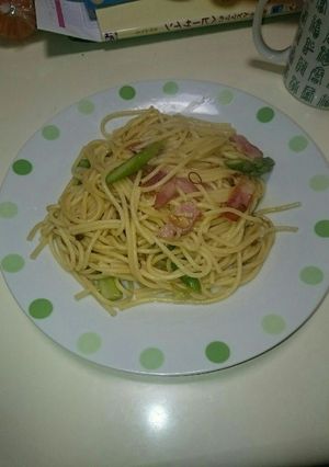 アスパラのペペロンチーノ-レシピのメイン写真