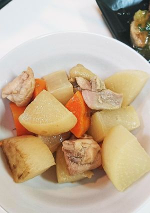 鶏肉と大根の煮物 バター醤油味-レシピのメイン写真