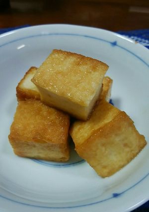 厚揚げそのまま焼き ポン酢味-レシピのメイン写真
