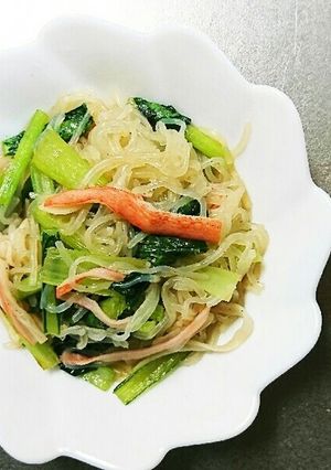 ダイエットにも！しらたきの炒め物-レシピのメイン写真
