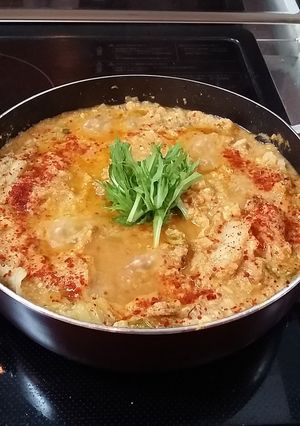 豚キムチおから鍋 김치비지찌개-レシピのメイン写真