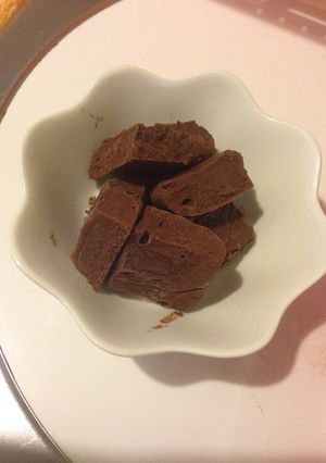 簡単「まるで生チョコ」な濃厚チョコアイス-レシピのメイン写真