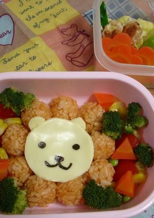 １歳児のお弁当～ライオンさん♪-レシピのメイン写真