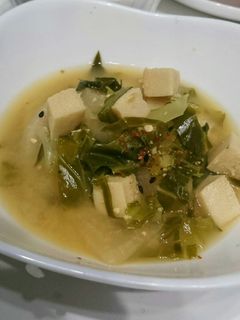 高野豆腐とキャベツのお味噌汁。-レシピのメイン写真
