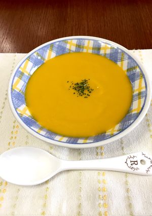 難しいことナシ！かぼちゃのスープ-レシピのメイン写真