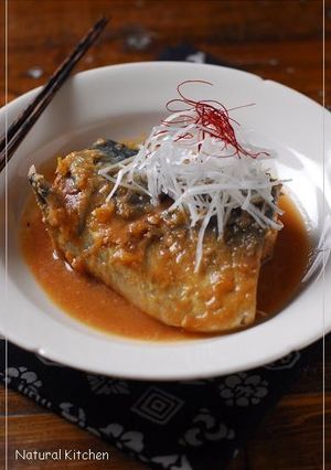 鯖の柚子味噌煮-レシピのメイン写真