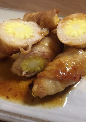 サクサク！ヤングコーンの肉巻き-レシピのメイン写真