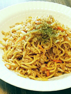 野菜たっぷり☆美味しいそばめし-レシピのメイン写真