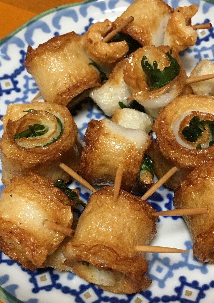 超絶簡単！ちくわのしそ巻き揚げ-レシピのメイン写真