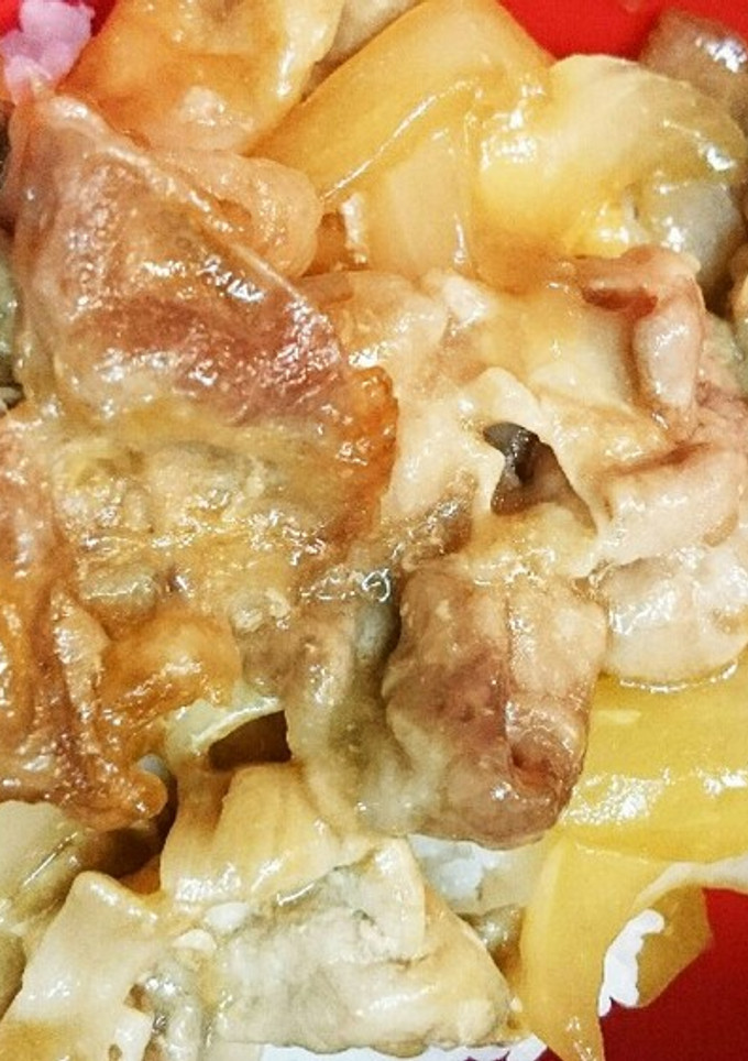 簡単☆しょうが焼き丼-レシピのメイン写真