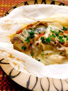 レンジで簡単!鮭の包み焼き☆-レシピのメイン写真