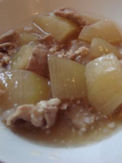 サッパリ☆冬瓜と豚肉の煮物-レシピのメイン写真