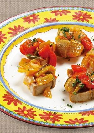 簡単おしゃれ!カツオのたたき南仏風マリネ-レシピのメイン写真