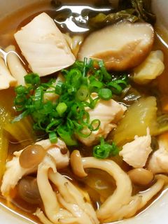 簡単♪鶏ささみと青梗菜としめじのポン酢煮-レシピのメイン写真