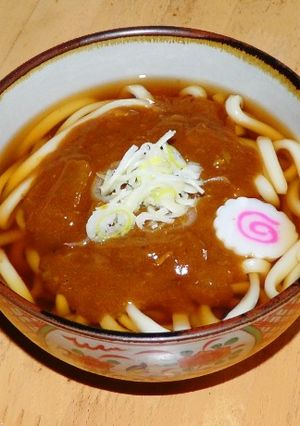 立食いソバ屋さんの カレーうどん-レシピのメイン写真