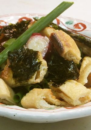 ねぎタコとカリカリおあげさん-レシピのメイン写真