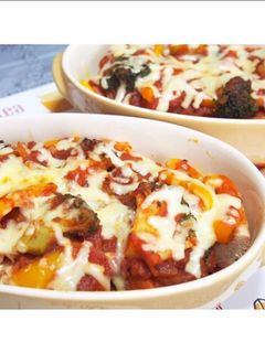 トマト煮込みのひたパングラタン-レシピのメイン写真