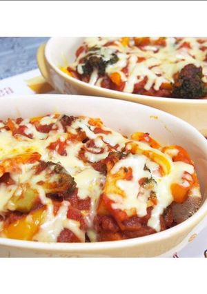 トマト煮込みのひたパングラタン-レシピのメイン写真