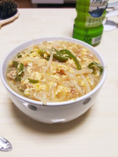 もやしとツナの餡掛け丼-レシピのメイン写真