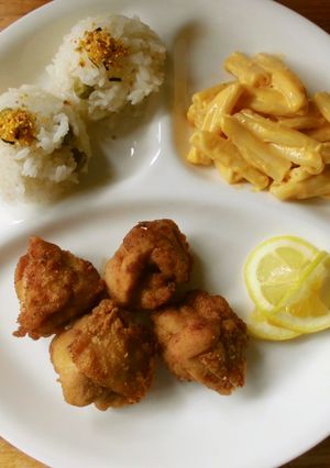 もちこチキンらんちぷれーと！-レシピのメイン写真