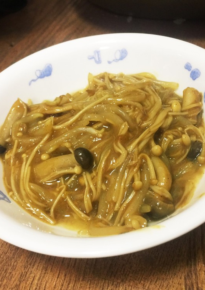 もやしとキノコのカレー炒め-レシピのメイン写真