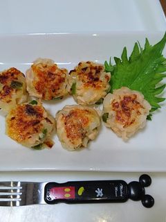 塩鮭と野菜で☆お魚チーズつくね-レシピのメイン写真
