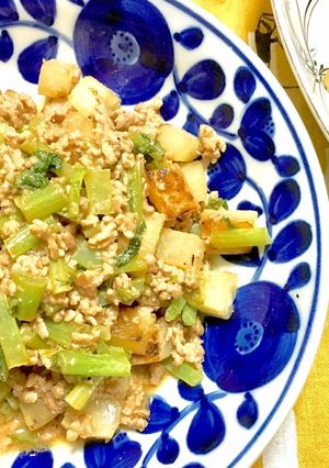 ヘルシー★簡単★節約★大根の肉味噌炒め-レシピのメイン写真