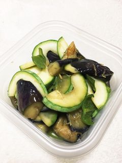子メロンと夏野菜の焼き浸し♪-レシピのメイン写真