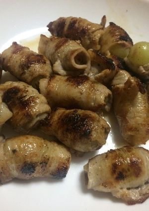 豚バラ肉のぶどう巻き-レシピのメイン写真