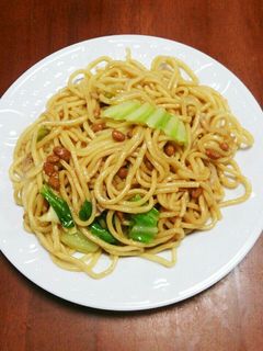 納豆入り焼きそば-レシピのメイン写真