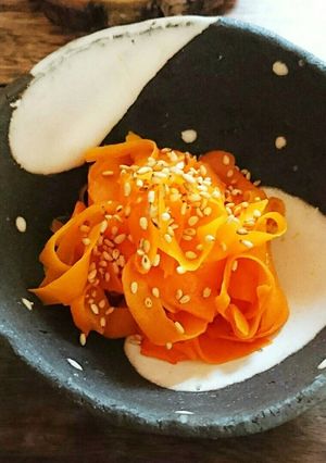 簡単！うまい！人参の丸鶏ガラスープ炒め-レシピのメイン写真
