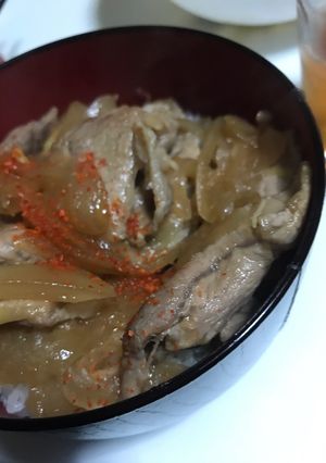 帯広へ旅行に行った気分になる豚丼-レシピのメイン写真