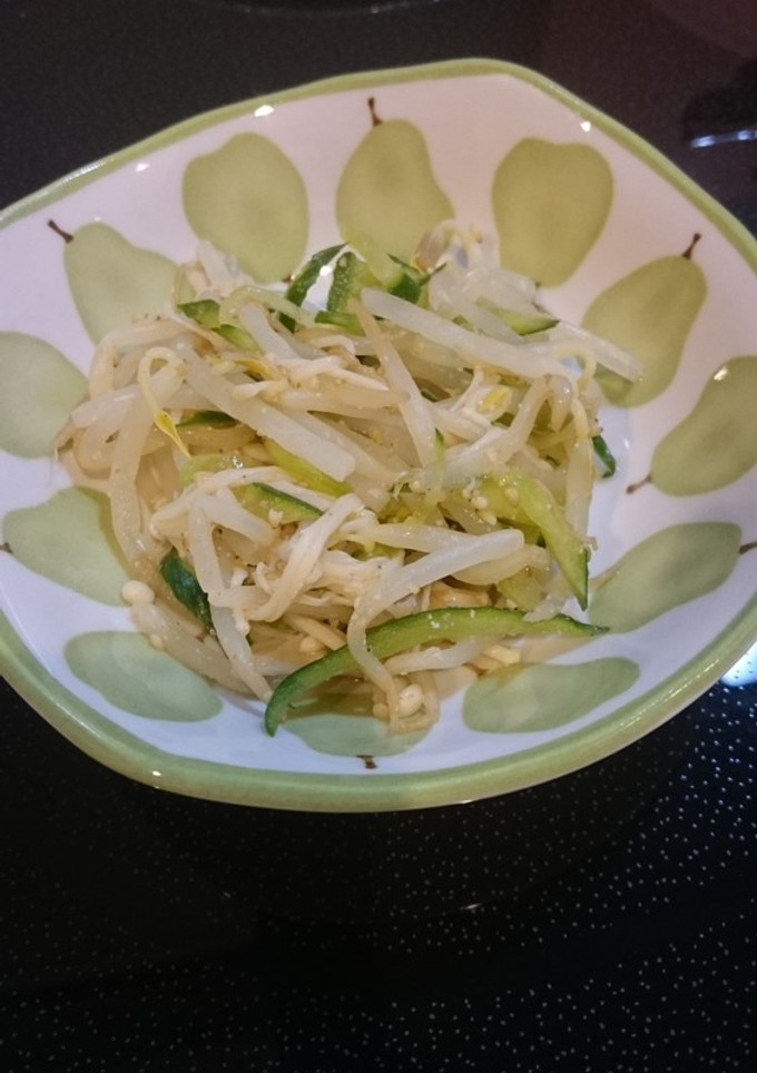 もやしとえのきのさっぱり和え-レシピのメイン写真