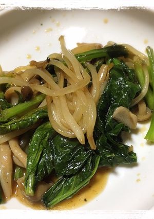 しめじ小松菜もやし☆オイスターソース炒め-レシピのメイン写真