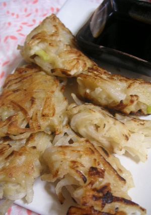 大根皮やつまでも♪エコクッキングな大根餅-レシピのメイン写真