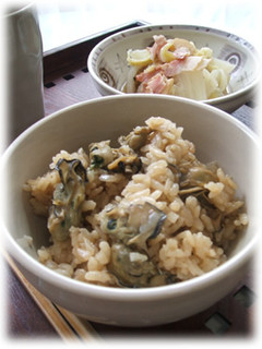 牡蠣ご飯ですよぉ-レシピのメイン写真