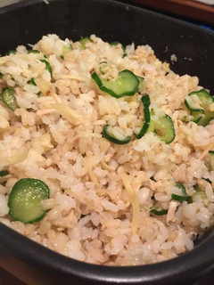 簡単!食がすすむきゅうりとしょうがごはん-レシピのメイン写真