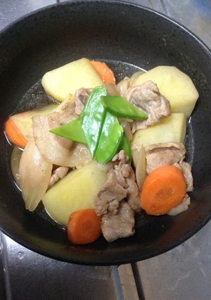 ；ベストな固さの肉じゃが-レシピのメイン写真
