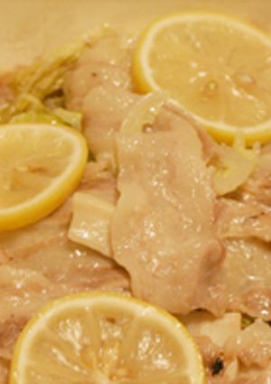 土鍋で簡単、白菜と豚肉の重ね焼-レシピのメイン写真
