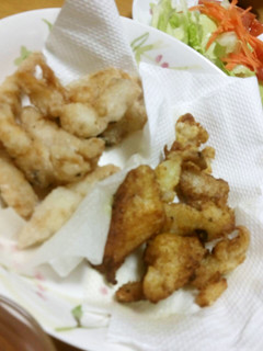 一度で2度美味しい♡からすかれいの唐揚げ-レシピのメイン写真
