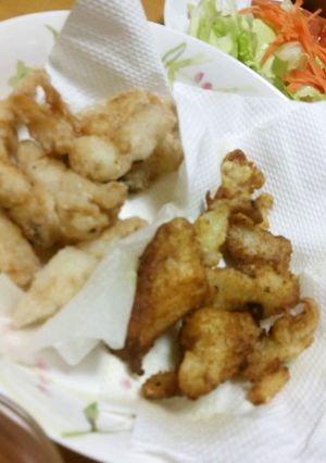 一度で2度美味しい♡からすかれいの唐揚げ-レシピのメイン写真