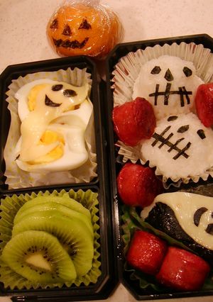 楽しいハロウィンのお弁当-レシピのメイン写真