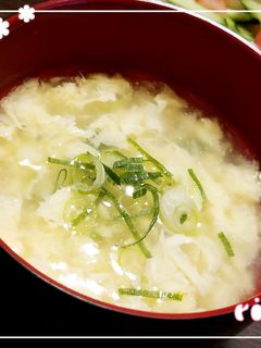 やさしい味 たまごスープ(中華風)-レシピのメイン写真