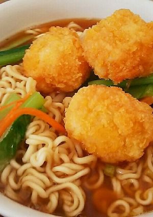 ひんやりイカフライみそラーメン-レシピのメイン写真