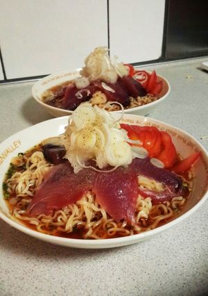 カツオのさっぱり醤油冷やしラーメン-レシピのメイン写真
